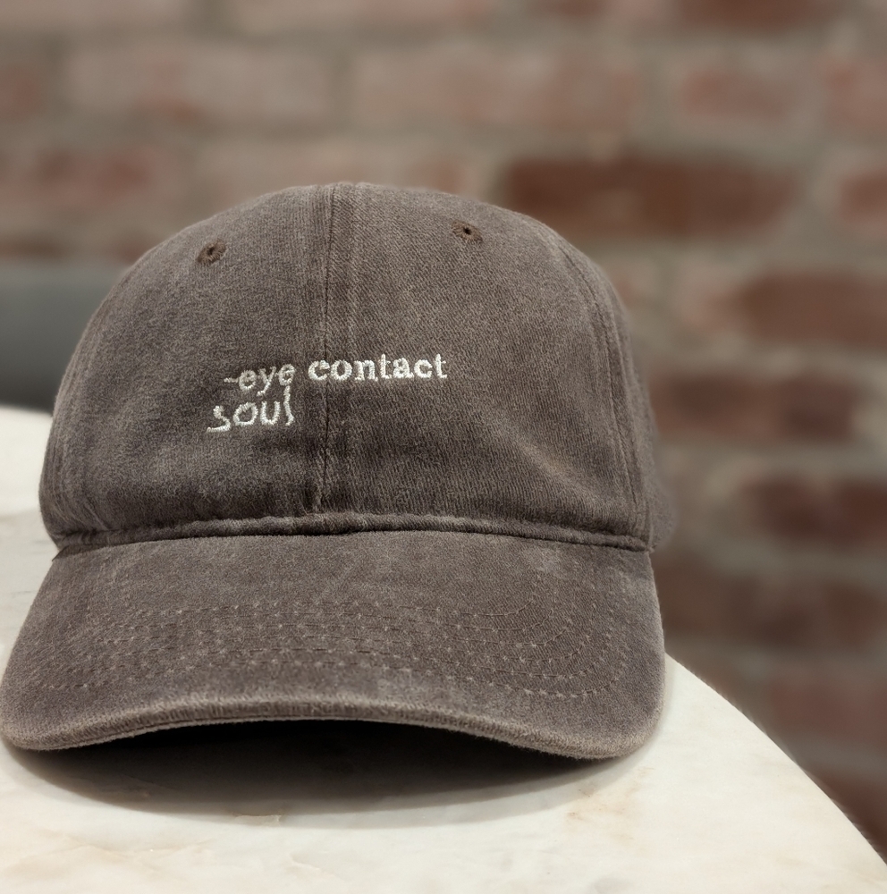 Soul Contact Brown Coffee Dad Cap New
